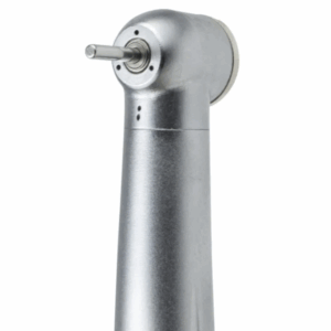 Turbina dental 4 agujeros Midwest push button, plateado